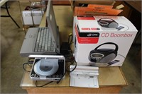 Apex Portable DVD Player, CD Boombox, Toshiba