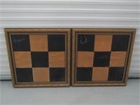 2 Chalkboard & Cork Memo Boards is Frames