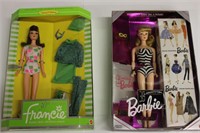 Barbie 35th & Francie 30th Anniversary Dolls