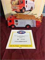 Corgi Diecast AEC Fire Engine limited Edition