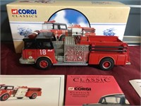 Corgi Diecast Fire truck Mack CF Pumper