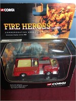 Corgi Fire Heroes Fire Truck In Box