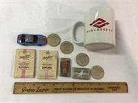 Wiscassett coffee mug with contents