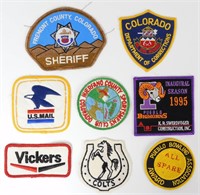 Colorado Embroidered Patches (8)