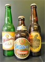 Vintage Walter's Beer Bottles (3)