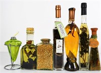 Oils Decorative Glass Bottles & Oil Burner (7)