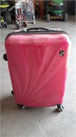 HEYS SMALL PINK SUITCASE