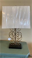 Large Gold Accent Lamp