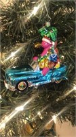 Radko “Flamingo Car” Ornament