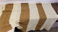 crochet lap cover - good condition