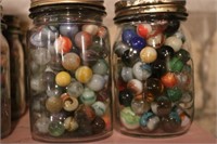 2 Jars of Marbles