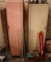 Lot of Two Metal Storage Cabinets