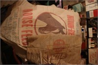 Lot of Asst. Advertising Feed/Seed Sacks