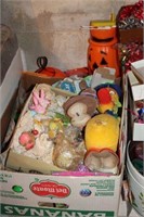 Lot of Easter and Halloween Collectibles
