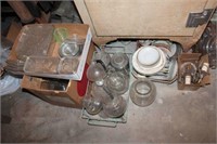 Lot of Assorted Glassware & Miscellaneous