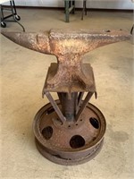 Antique Anvil on Stand