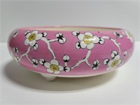 Nippon floral ceramic dish