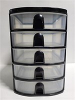 Small Rubbermaid 5 drawer organizer