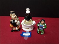 (3) Porcelain Figurines