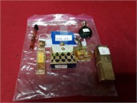 (6) Vintage Mini Perfume Bottles