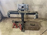Folding Automitive Engine Stand w/ Jack Stands