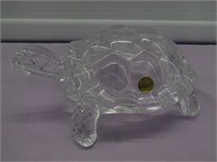 Cristal d' Arques Genuine Lead Crystal Turtle