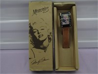 Marilyn Monroe Watch Genuine Leather Band