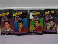 4 Packs Elvis Cards Some May Be Missing