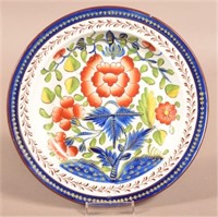 Gaudy Dutch Soft Paste China Carnation Pattern Pla