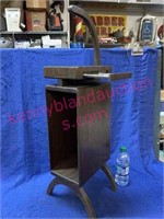 Old smoke stand - 31in tall