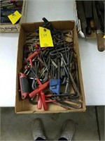 LARGE LOT OF ALLEN WRENCHES, HEX  T HANDLE