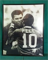 Authentic signed Pele 16x20" print - with PsaDna