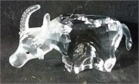 Genuine Swarovski Crystal bull in original box