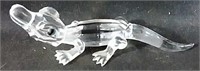 Genuine Swarovski Crystal alligator with original