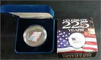 US commemorative medallion in case