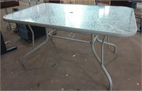 Patio table 36x54x28"h