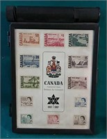 Centennial stamp case