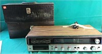 Lloyd's 8 track recorder and 2 x8 track cases