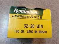 32-20 Win Remington ammo