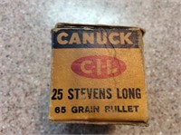 Canuck 25 Stevens long ammo