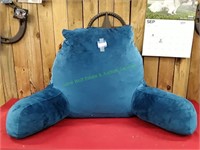 Teal Big Bedrest Pillows With Arm Rests