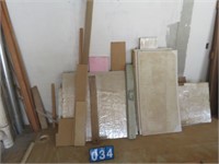 GROUP OF INSULATION BOARDS AND SHEETS