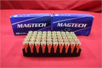 Ammo: 9mm 100 Rounds in Lot Magtech