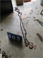 DOUBLE HOOK CHAIN APPROX 12 FT