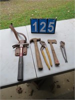 GROUP TOOLS- HAMMERS, HAMMER BELT, CHANNEL