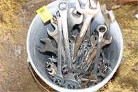 Bucket full of wrenches