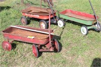 3 Vintage Wagons