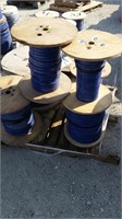Misc. 6 partial spools of well wire