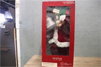 Holiday Living Animated Santa Claus in Box