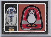 Star Wars R2-D2 Patch Card